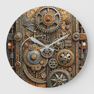 Steampunk Art Wall Clock