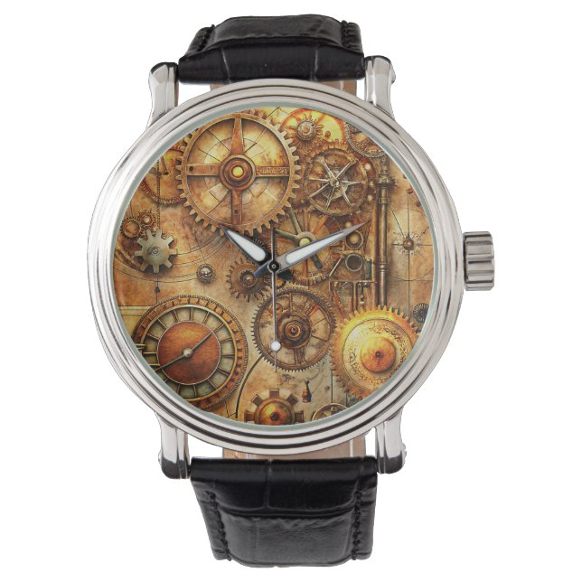 Steampunk Art Watch (Front)
