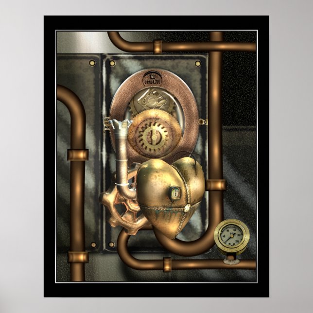 Steampunk At Heart Poster (Front)