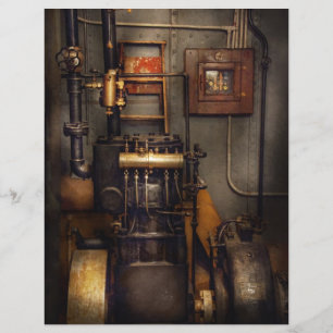 Steampunk - Back in the engine room Flyer