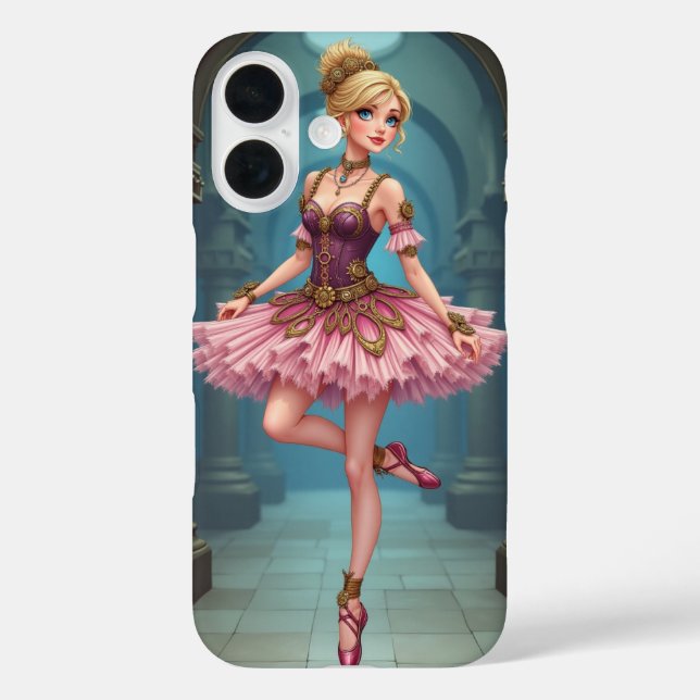 Steampunk Ballerina Case-Mate iPhone Case (Back)