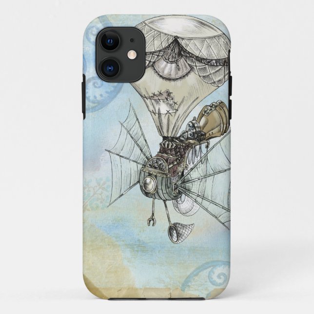 steampunk balloon Case-Mate iPhone case (Back)