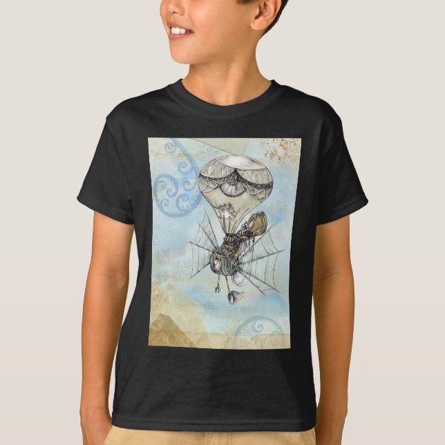 steampunk balloon T-Shirt (Front)