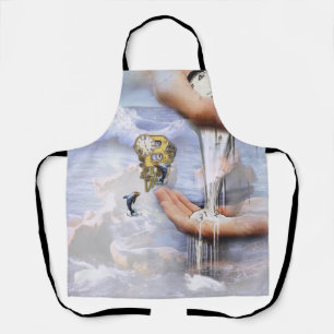 Steampunk birthday letter B All-Over-Print T-Shirt Apron