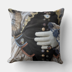 Steampunk bodice, Carnival, Venice Cushion