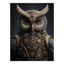 Steampunk Brass Sentinel