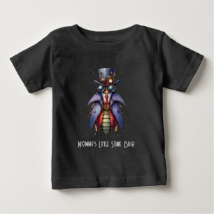 Steampunk Bug - Mommy's Little Stink Bug! Baby T-Shirt