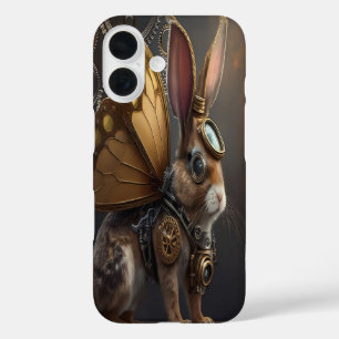 Steampunk Bunny iPhone 16 Case