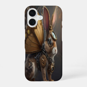 Steampunk Bunny iPhone 16 Case