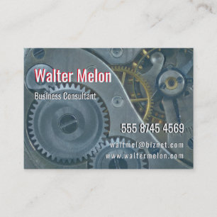 Steampunk Business Card