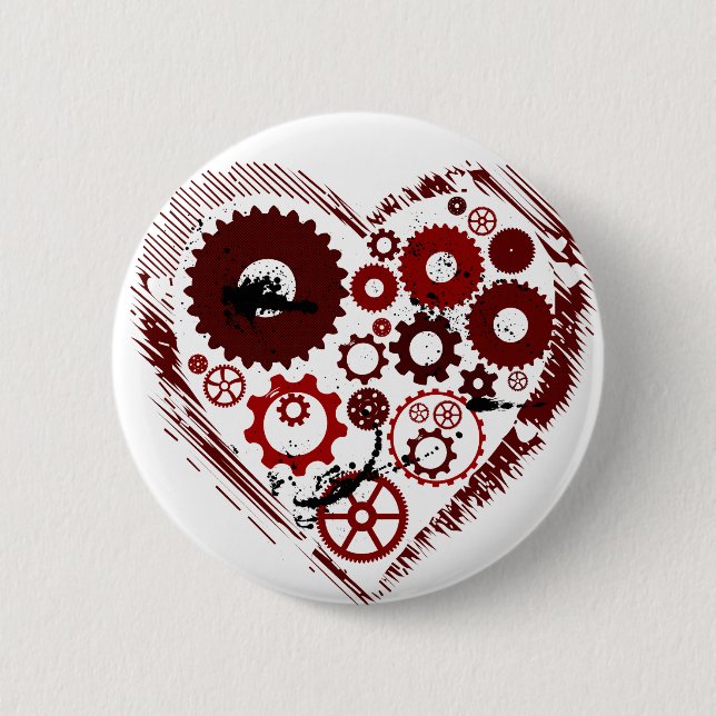 Steampunk Button (Front)