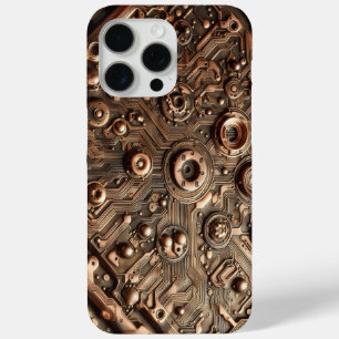 Steampunk Camo, Camouflage iPhone 15 Pro Max Case