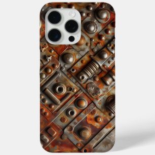 Steampunk Camo, Camouflage iPhone 15 Pro Max Case
