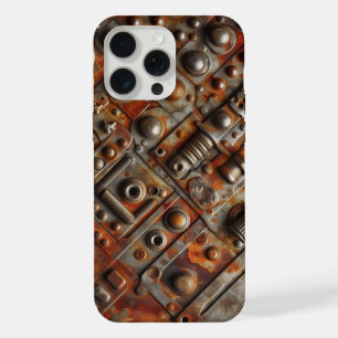 Steampunk Camo, Camouflage iPhone 15 Pro Max Case