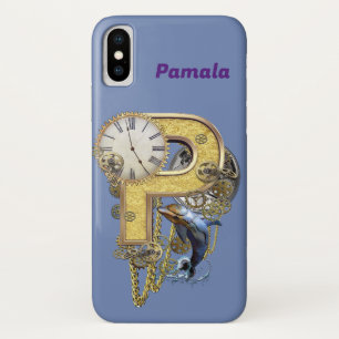 Steampunk Capital birthday letter Case-Mate iPhone X Case