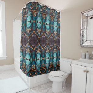 Steampunk cat 20 of 21 shower curtain