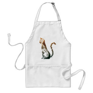Steampunk cat aprons