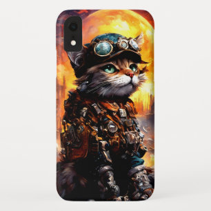 Steampunk Cat II iPhone XR Case