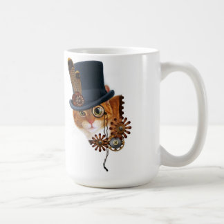 Steampunk Cat mag Coffee Mug