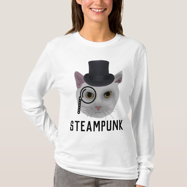 STEAMPUNK CAT T-Shirts (Front)