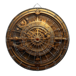 Steampunk Celestial Dartboard