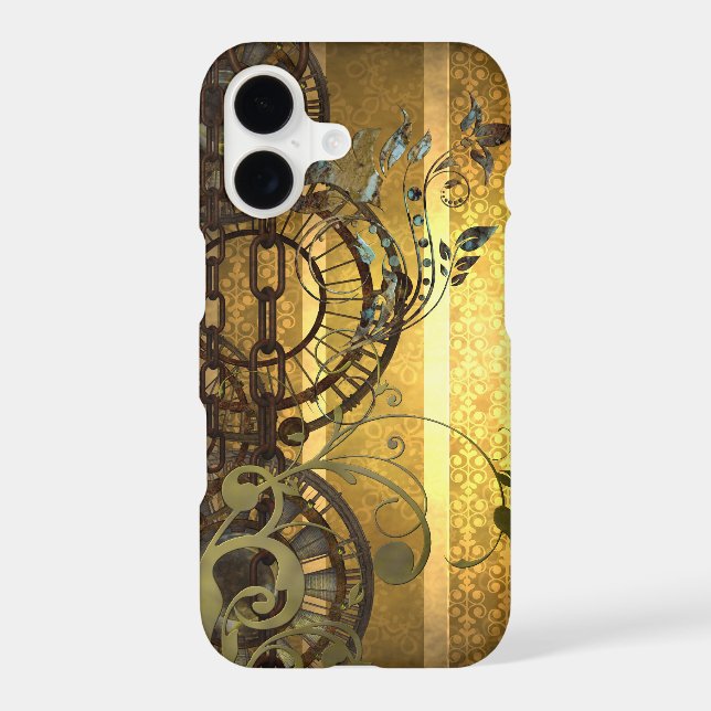 Steampunk Chains and Florals (Back)