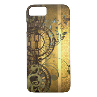 Steampunk Chains and Florals iPhone 8/7 Case