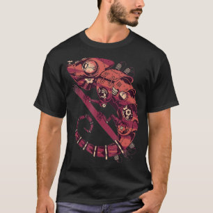 Steampunk chameleon  Gothic tees