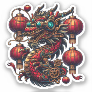 Steampunk Chinese New Year Dragon