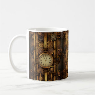 Steampunk Clock Coffee Mug