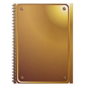 Steampunk clock notebook