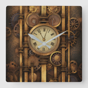 Steampunk Clock Wall Clock