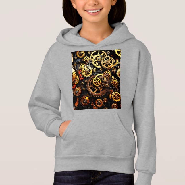 Steampunk Clockwork Gears 1004 (Front)