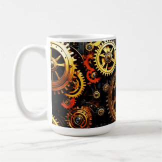 Steampunk Clockwork Gears 1004 Coffee Mug