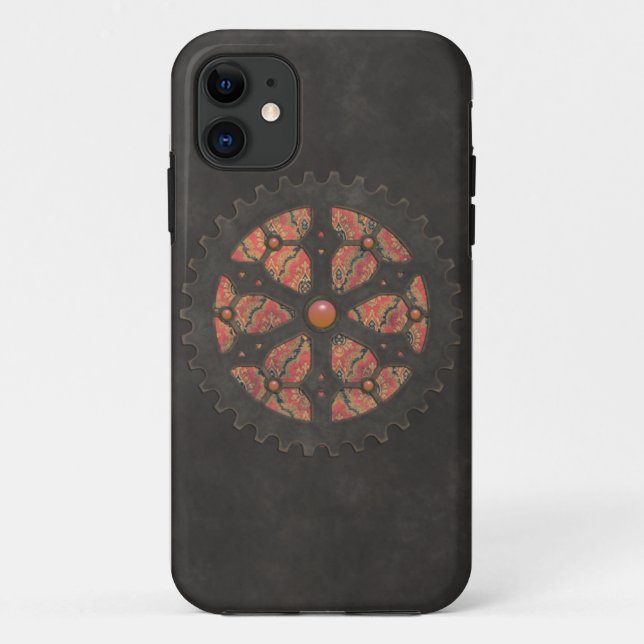 Steampunk Cog Case-Mate iPhone Case (Back)