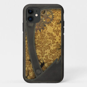 Steampunk Copper and Gold iPhone 11 Case