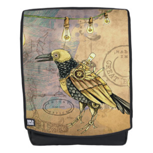 Steampunk Crow Backpack