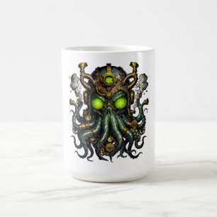 Steampunk Cthulhu monster Coffee Mug