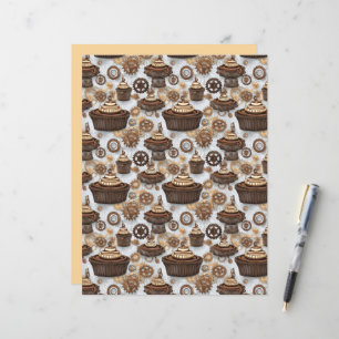 Steampunk cup cakes and Gears