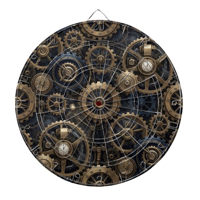 Steampunk Dartboard (Front)