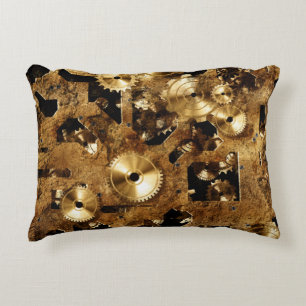 Steampunk Decorative Cushion