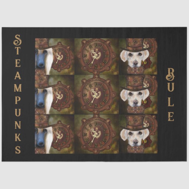 Steampunk Decoupage Paper (Front)