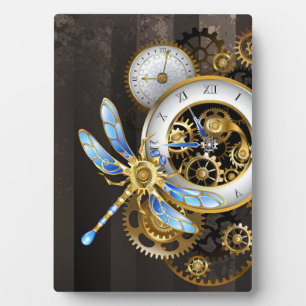 Steampunk Dials with Dragonfly Plaque