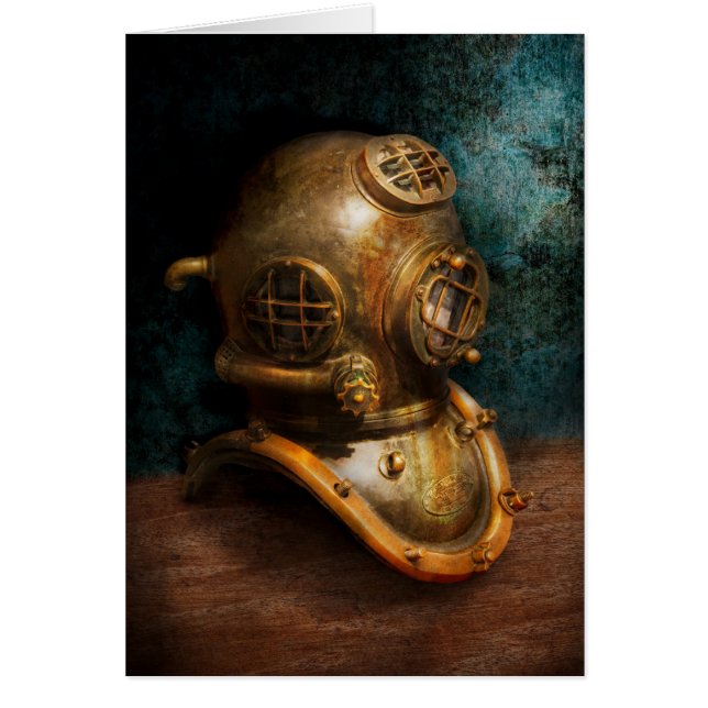 Steampunk - Diving - The diving helmet (Front)