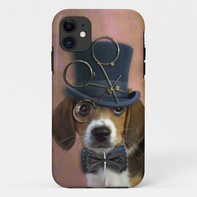 Steampunk Dog Case-Mate iPhone Case (Back)