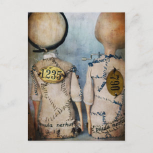 steampunk dolls card