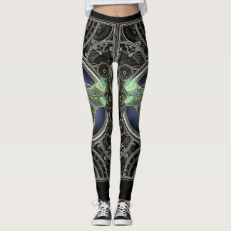 Steampunk Dragonfly Leggings