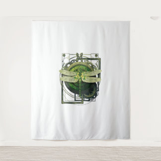 Steampunk Dragonfly Victorian Art Mechanical Steam Tapestry