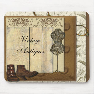 Steampunk Dressmaker Room Mouse Pad