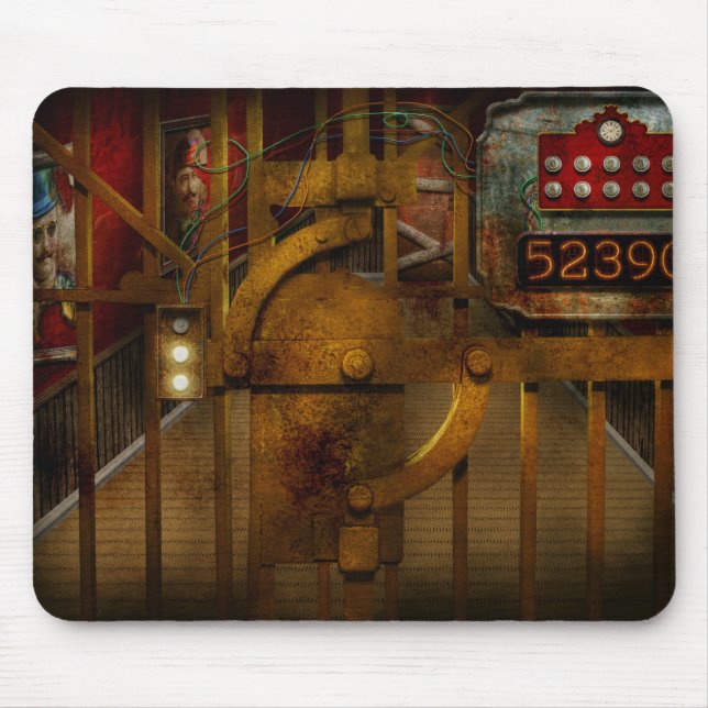 Steampunk - Dystopia - The Vault Mouse Pad (Front)